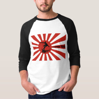 Camisa surfando de Japão