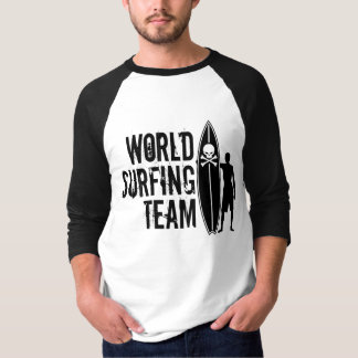 Camisa surfando do mundo