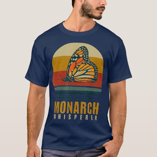 Camisa Suspiradora da Borboleta Monarca (Frente)