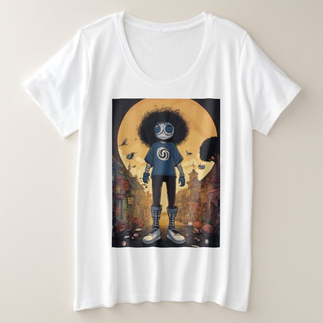 Camisa T (Frente do Design)