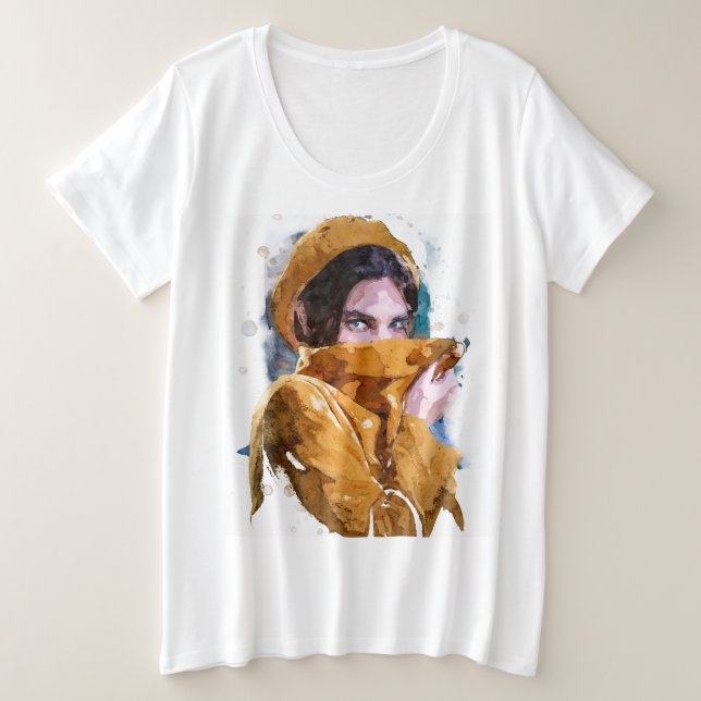 Camisa T (Frente do Design)