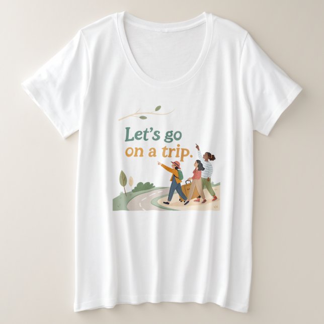 Camisa T (Frente do Design)