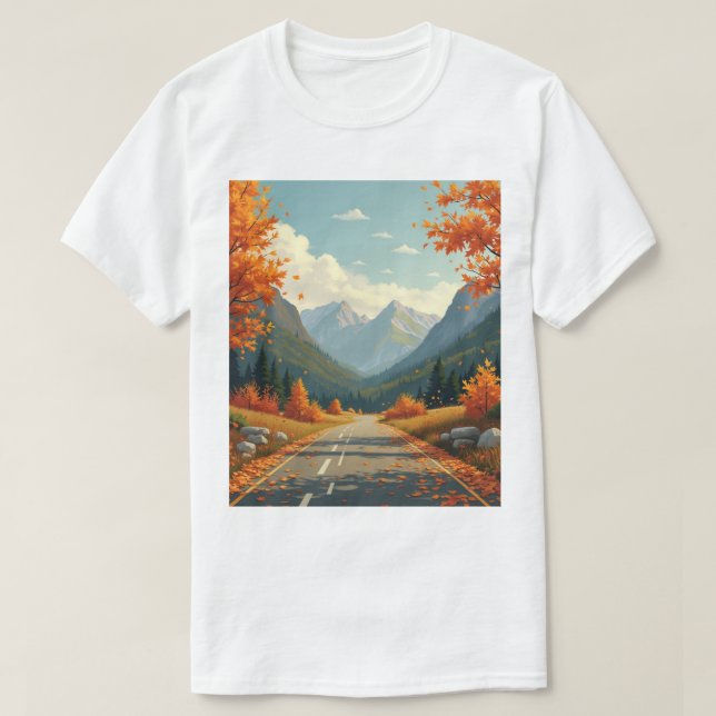 Camisa T (Frente do Design)