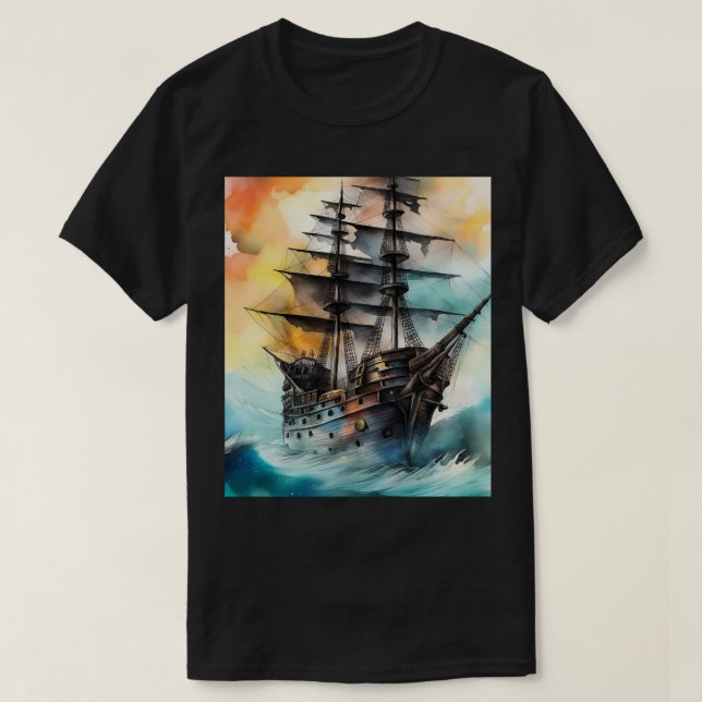 Camisa T (Frente do Design)