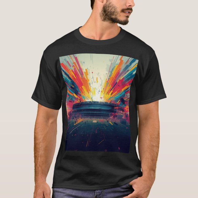 Camisa T20 do Modo Caos do Críquete (Frente)