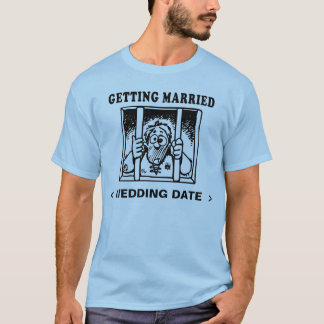 Camisa T (Adicionar Data de Casamento)