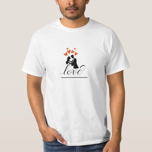 Camisa T - Aniversário de Casamento (Frente)