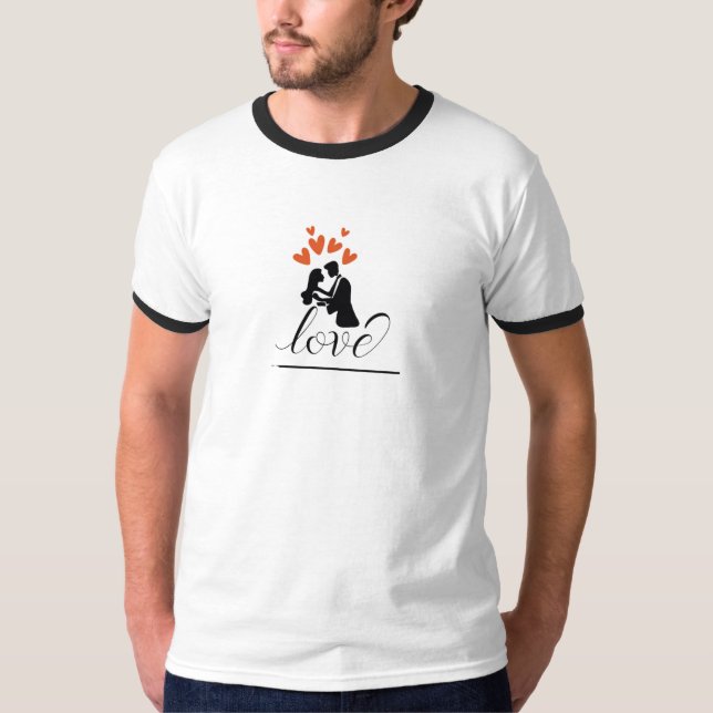 Camisa T - Aniversário de Casamento (Frente)