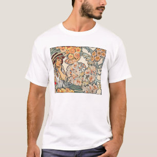 Camisa T: Art Nouveau — Língua das Flores