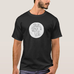 Camisa T-Arte Robô Futurística - Sci-Fi Mech Wa