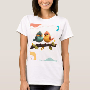 Camisa T básica 100% Algodão puro