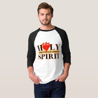 Camisa T básica de 3/4 Capas de Raglan masculina