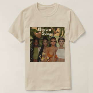 Camisa T-Bebês-Açúcar Castanho 13