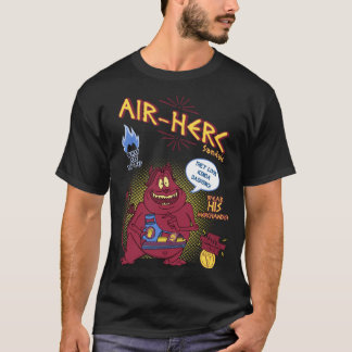 Camisa T Clássica de Sandálias de Herc de Ar