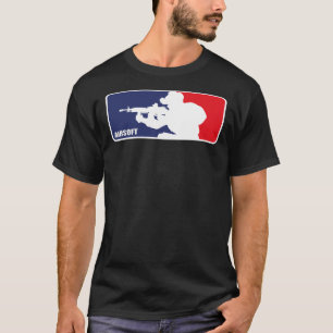 Camisa T Clássica do Logotipo Airsoft