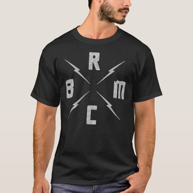 Camisa T Clássica do Logotipo BRMC (Frente)