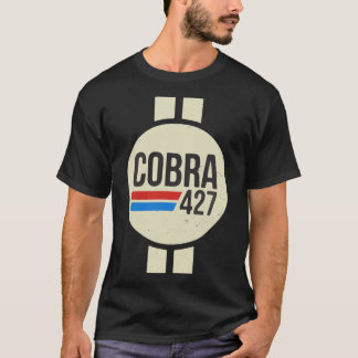 Camisa T Clássica Do Logotipo Retroativo Cobra 427