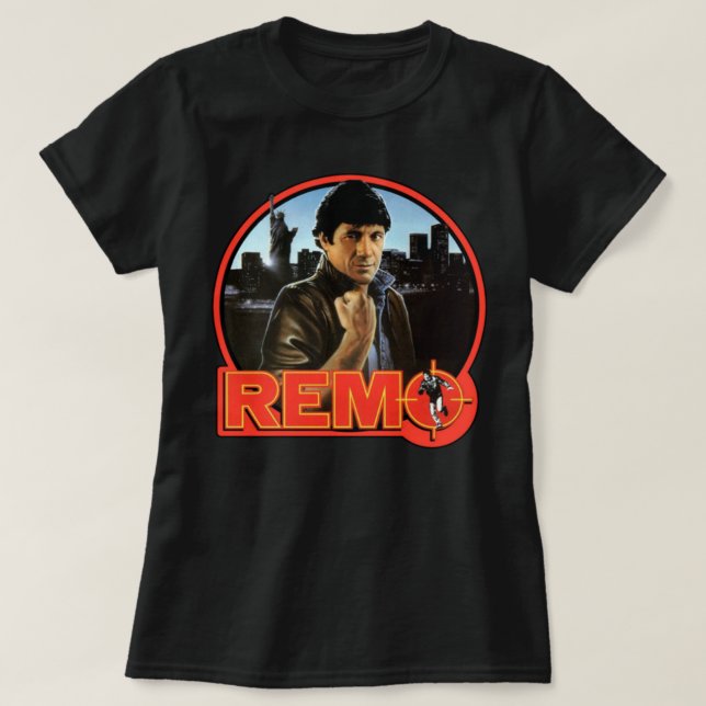 Camisa T Clássica Remo Williams (Frente do Design)