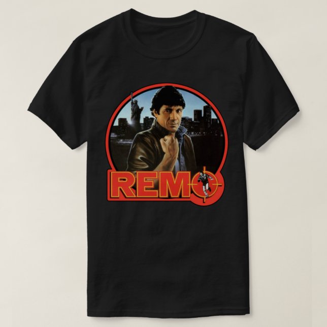 Camisa T Clássica Remo Williams (Frente do Design)