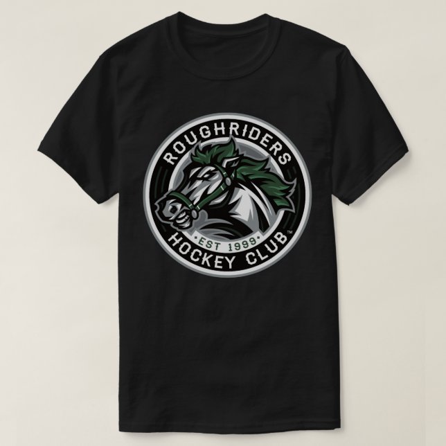 Camisa T Clássica RoughRiders (Frente do Design)