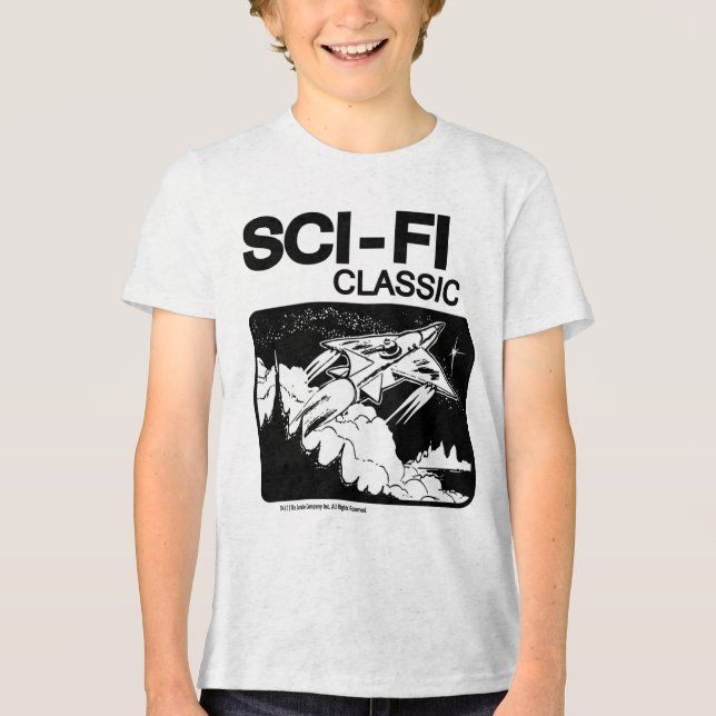 Camisa T Clássica SCI-FI (Frente)