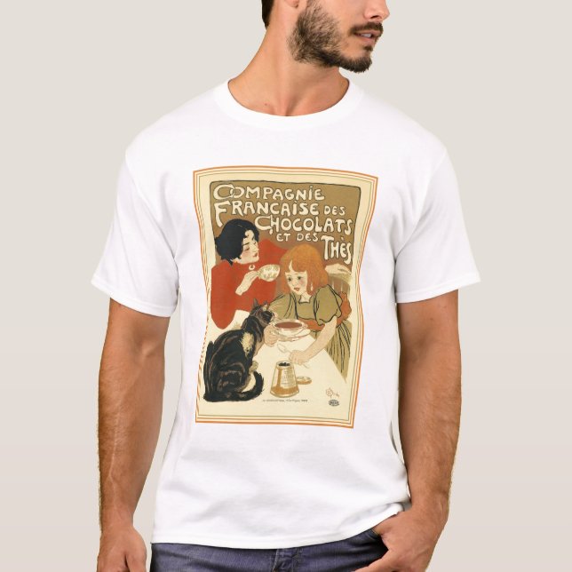 Camisa T: Compagnie Francaise des Chocolats (Frente)