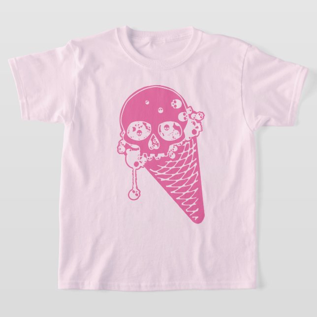 Camisa T Cone, Sorvete Rosa (Postura )