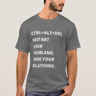 Camisa T CTRL+ALT+DEL