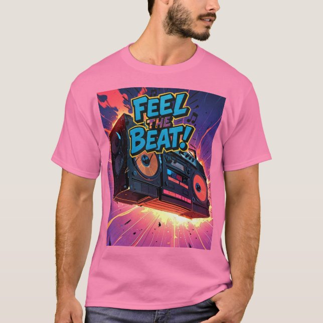 Camisa T da Caixa de Volta Explosiva - Víblias de  (Frente)
