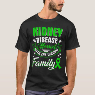 Camisa T da Doença Renal Crônica - CKD Consciência