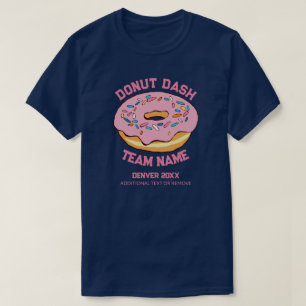 Camisa T da Equipe de Traços de Rosquinha Personal