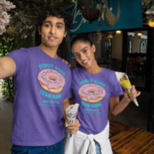 Camisa T da Equipe de Traços de Rosquinha Personal