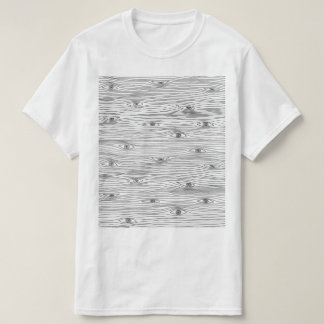 Camisa T da Linha de Abstrato de Olhos