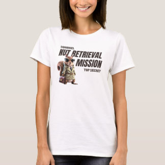 Camisa T da Missão Secreta de Retorno de Nut