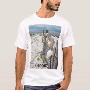 Camisa T da praia em Groom