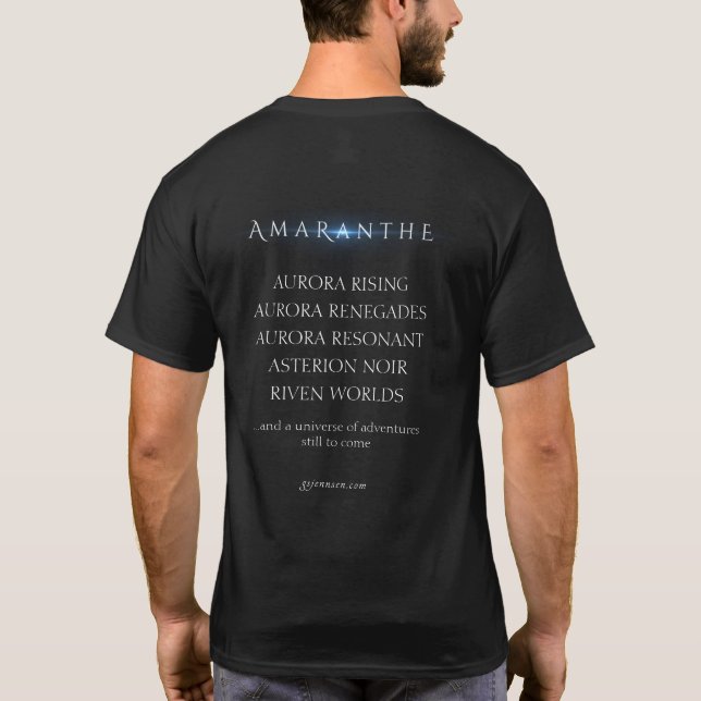 Camisa T da Série Amaranthe (Homens) (Verso)