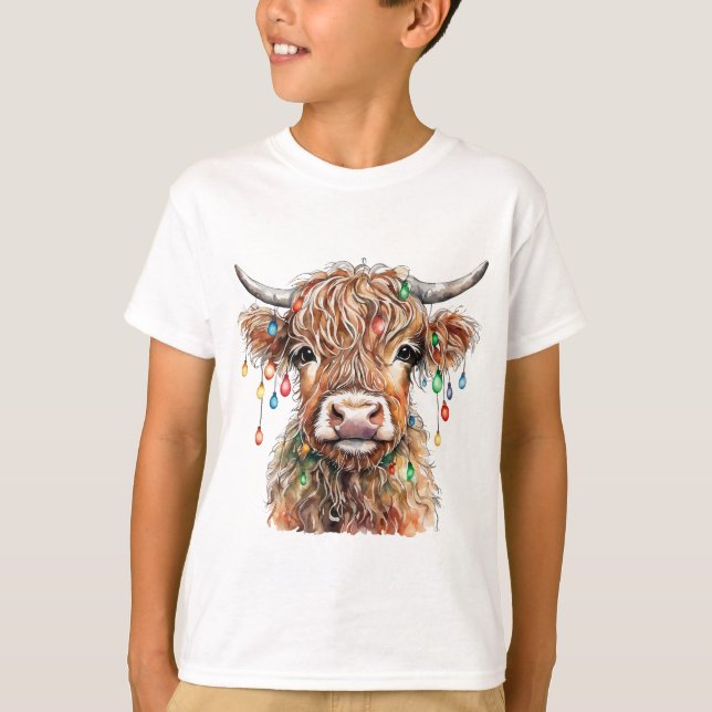 Camisa T da Vaca Superior (Frente)