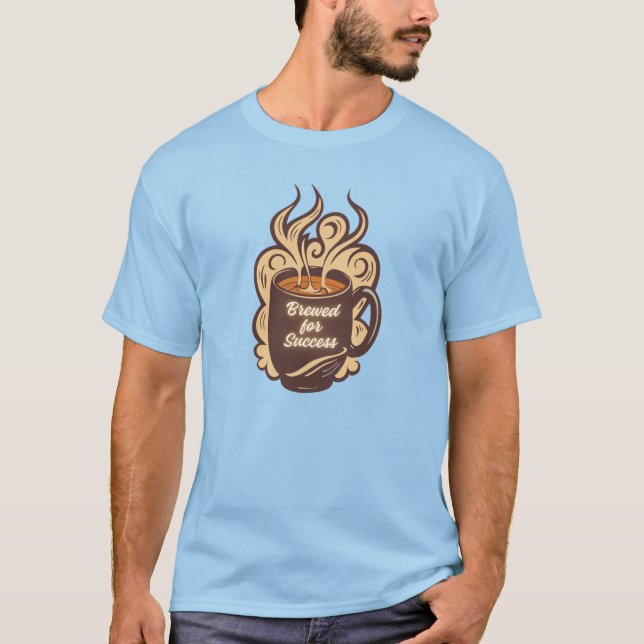 Camisa T De Amantes De Café (Frente)