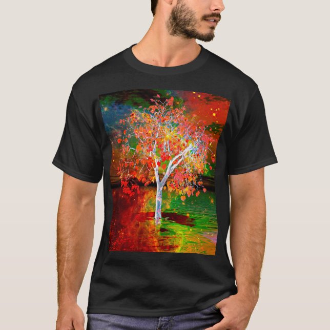 Camisa T de árvore estelar (Frente)