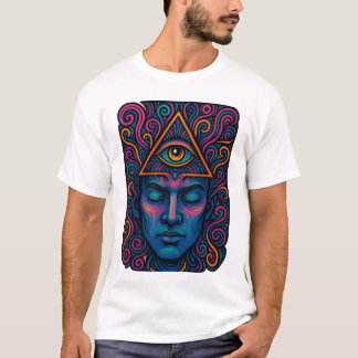 Camisa T de Ativação de Terceiros Olhos - Psicodél
