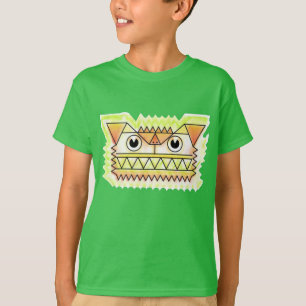 Camisa T de Cão feroz e com raiva