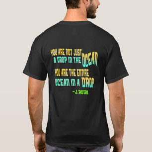 Camisa T de citação de Rumi Inspiracional