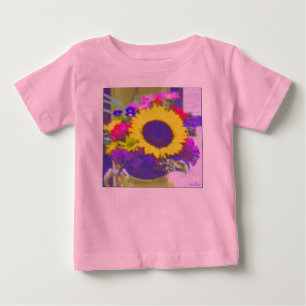 Camisa T de Criança ensolarada de Buquê