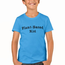 Camisa T De Crianças À Base De Plantas