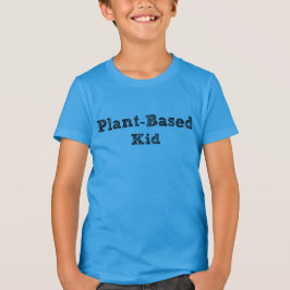 Camisa T De Crianças À Base De Plantas