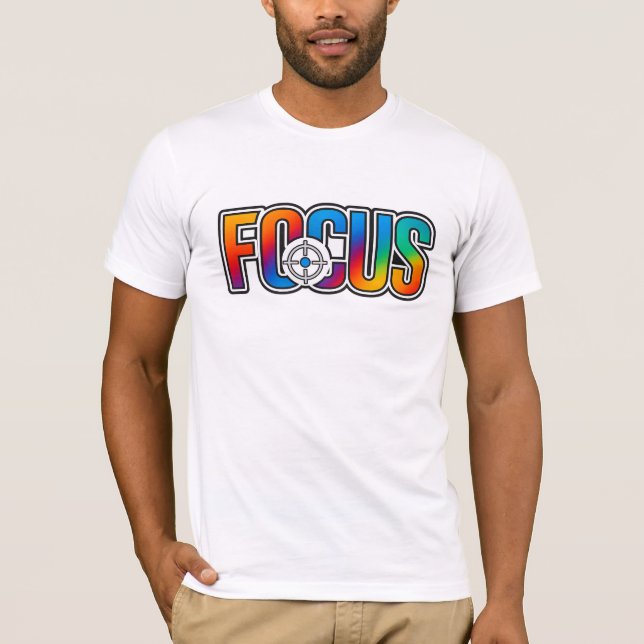 Camisa T de folga curta de Jersey Bella+Canvas (Frente)