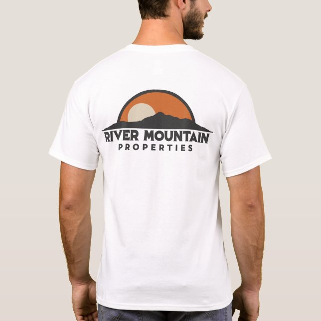 Camisa T de homem (Verso)