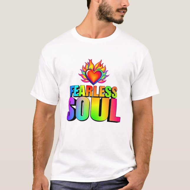 Camisa T De Ícone De Alma Sem Cubo (Frente)