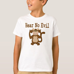 Camisa T de macaco