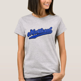 Camisa T de Montreal Vintage - Baseball de Cidade 